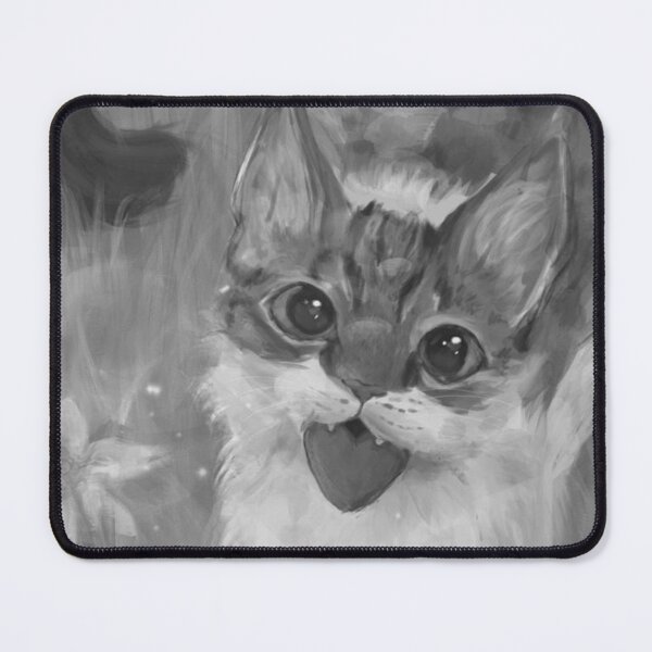 Item preview, Cute Tabby Kitten Happy Yawn Sketch designed and sold by PhaidraKarole.