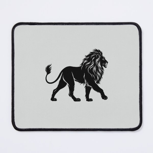 Item preview, Walking King of the Jungle – Lion Coloring Sheet designed and sold by annenambiro.