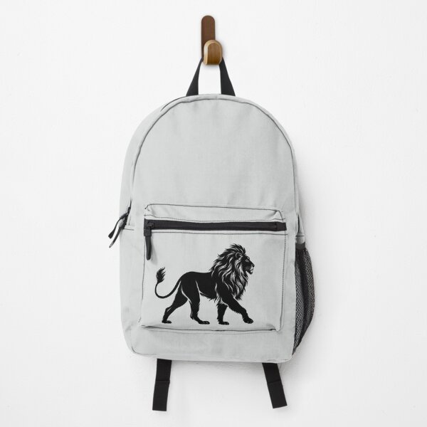 Item preview, Walking King of the Jungle – Lion Coloring Sheet designed and sold by annenambiro.