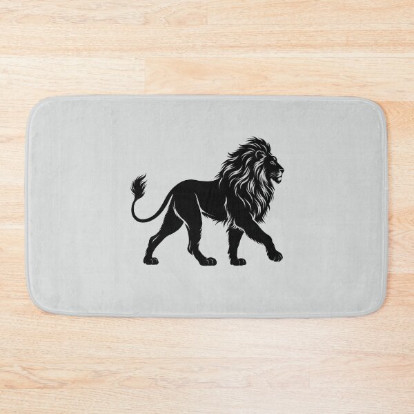 Item preview, Walking King of the Jungle – Lion Coloring Sheet designed and sold by annenambiro.
