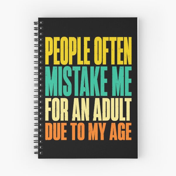 Item preview, people often mistake me for an adult funny quote designed and sold by ROUX-ART.