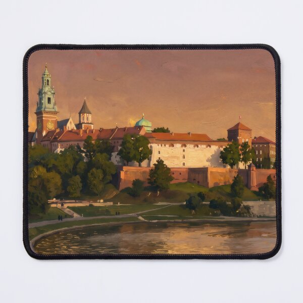 Item preview, Wawel Castle Above the Vistula designed and sold by RedPeaStudio.