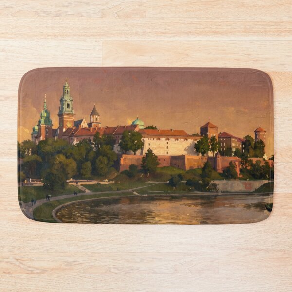 Item preview, Wawel Castle Above the Vistula designed and sold by RedPeaStudio.