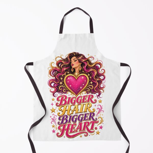 Item preview, Bigger Hair, Bigger Heart designed and sold by zakvisuals.