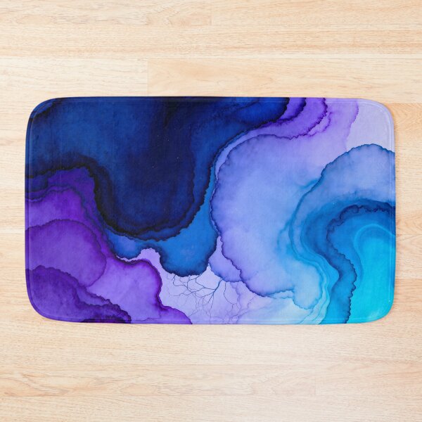 Item preview, Ink in Water Abstract Fluid Art Painting designed and sold by ArtAmbience.