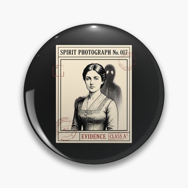 Item preview, Spirit Photograph No 017 - Victorian Ghost Paranormal Evidence Art designed and sold by SplashTastic.
