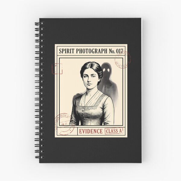 Item preview, Spirit Photograph No 017 - Victorian Ghost Paranormal Evidence Art designed and sold by SplashTastic.