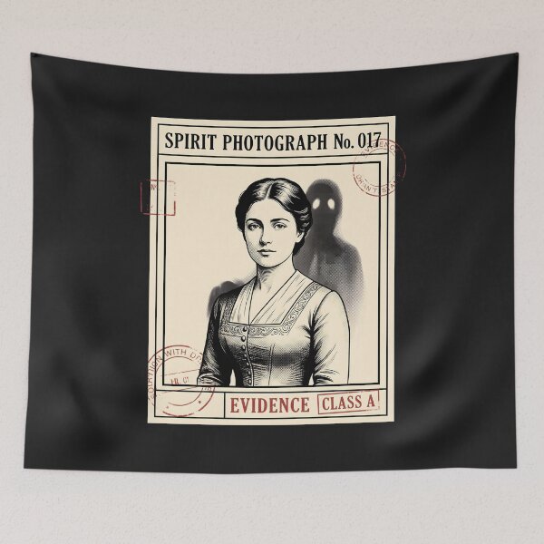 Item preview, Spirit Photograph No 017 - Victorian Ghost Paranormal Evidence Art designed and sold by SplashTastic.