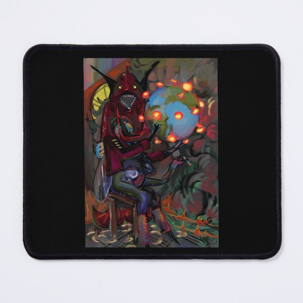 Item preview, Surreal Creature Holding Earth Illustration designed and sold by Baby-Care.