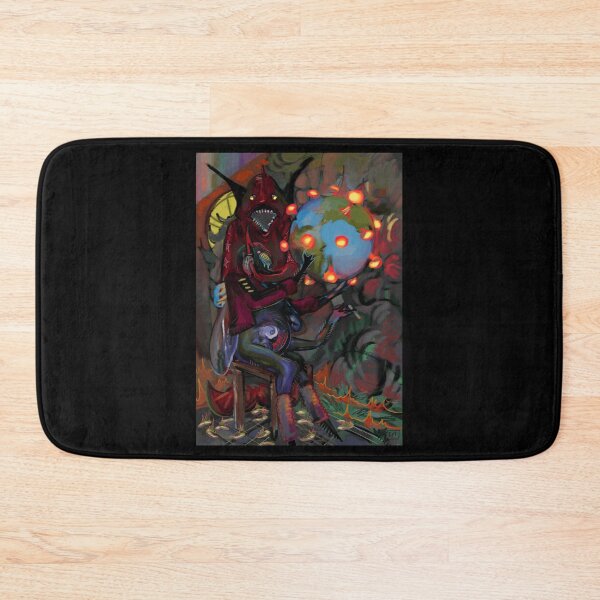 Item preview, Surreal Creature Holding Earth Illustration designed and sold by Baby-Care.
