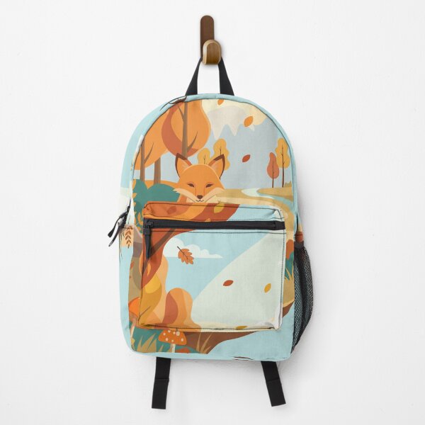 Item preview, Cozy Autumn Fox - "Hello Autumn" Woodland Illustration designed and sold by IllustratorNZ.