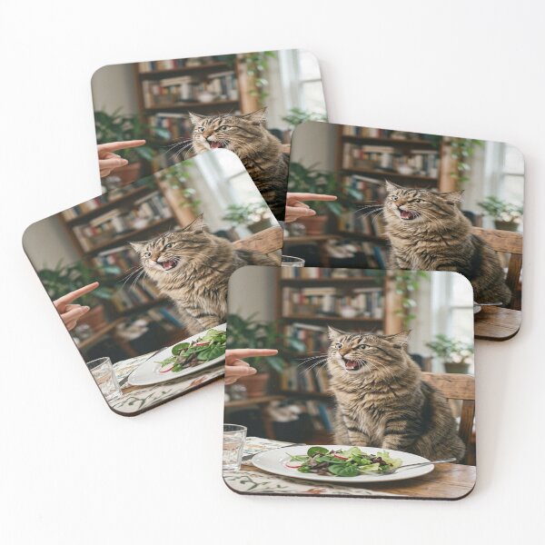 Item preview, Cat meme composition at high resolution designed and sold by Solomon-Ent-144.