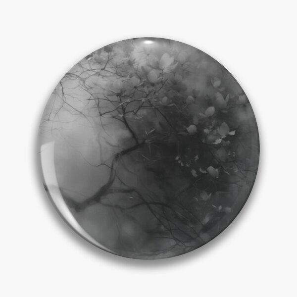 Item preview, Ethereal Black and White Magnolia Flower designed and sold by PhaidraKarole.