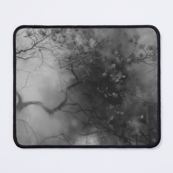 Item preview, Ethereal Black and White Magnolia Flower designed and sold by PhaidraKarole.