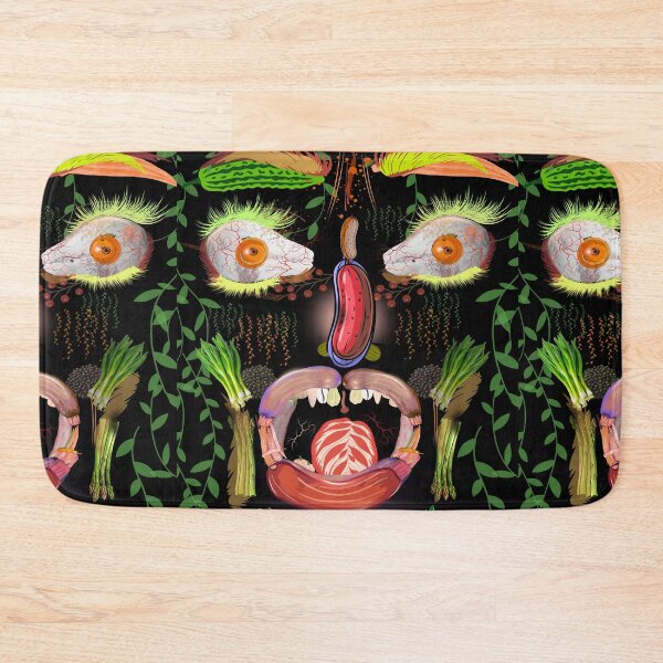 Item preview, Veggies on My Face | Quirky Surreal Vegetable Art designed and sold by Art With Impact – Statement Art & Apparel for Deep Thinkers.
