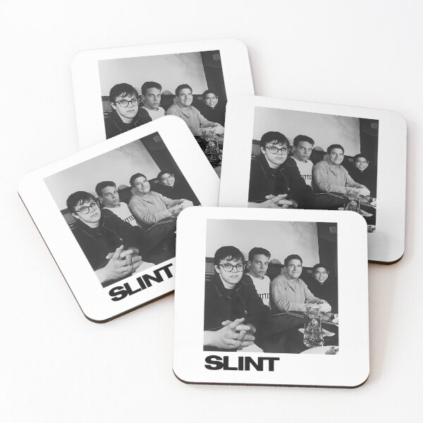 Item preview, Slint Band Portrait Black And White Restaurant designed and sold by aesthethink.