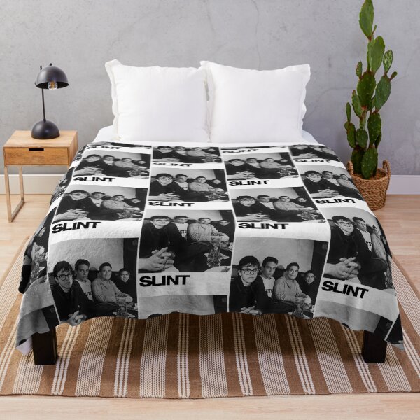 Item preview, Slint Band Portrait Black And White Restaurant designed and sold by aesthethink.