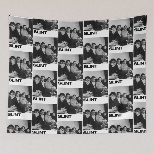 Item preview, Slint Band Portrait Black And White Restaurant designed and sold by aesthethink.