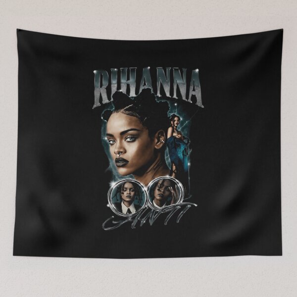Artikelvorschau, Rihanna, Sängerin der 90er, Hip-Hop- und R&B-Musik entworfen und verkauft von Ballooonfisher.