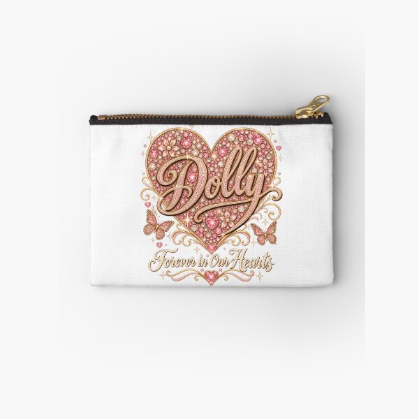 Item preview, Dolly Forever In Our Hearts | Rhinestone Heart Tribute | Country Music Memorial designed and sold by ZIGLWORKS.