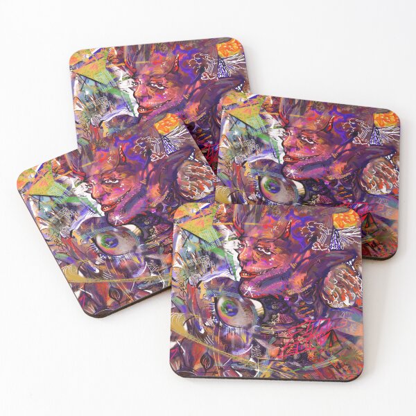 Item preview, Vibrant Abstract Demon Art designed and sold by Baby-Care.
