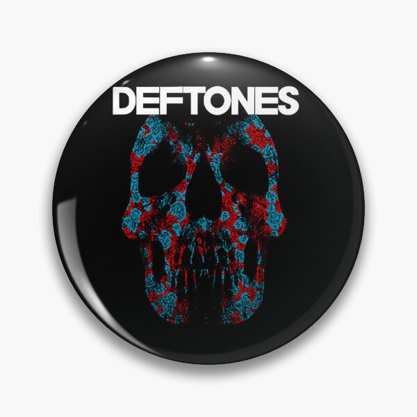 Item preview, Dark Skull Silhouette Filled With Red And Blue Textured Patterns Beneath Band designed and sold by Yehya Adjina.