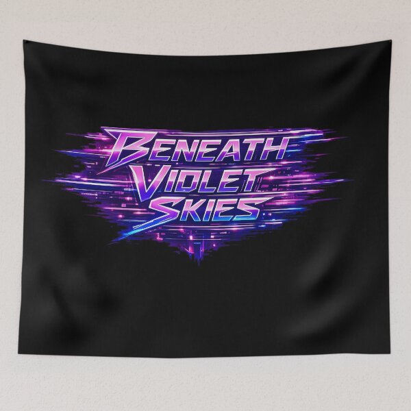 Item preview, Beneath Violet Skies.(Cyberpunk ver) designed and sold by MaxDreamsArt.