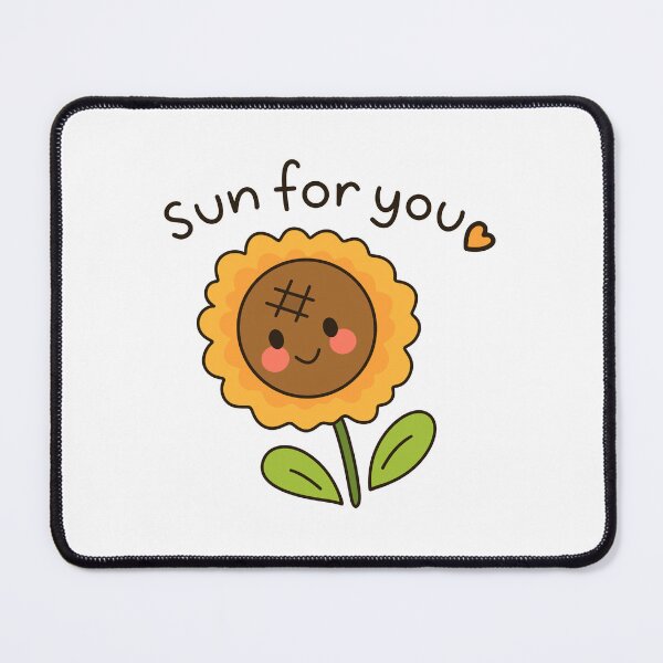 Item preview, Cute Hand Drawn Sunflower Kawaii Kids Gift designed and sold by Porpor Artwork.