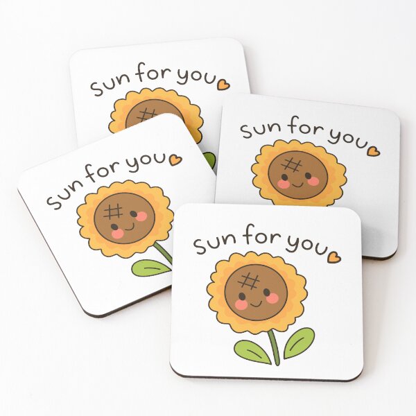 Item preview, Cute Hand Drawn Sunflower Kawaii Kids Gift designed and sold by Porpor Artwork.