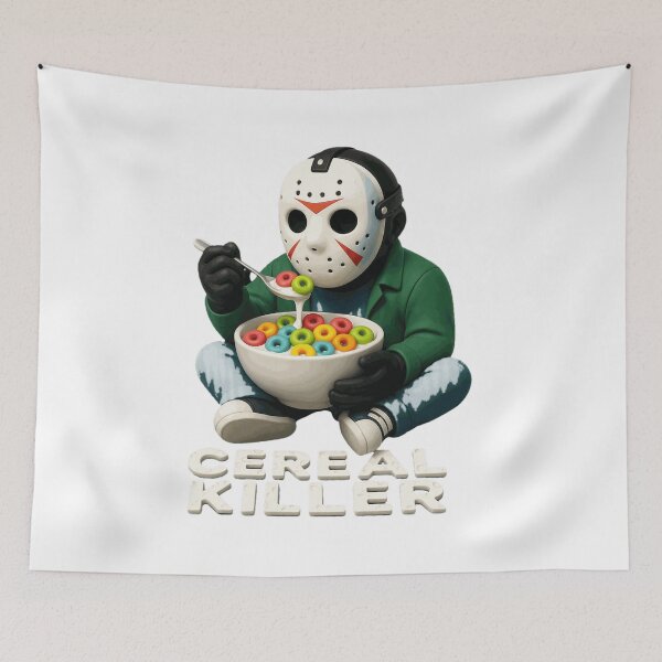 Item preview, Funny Horror Character Cereal Lover  designed and sold by KaylaDiaz30517.