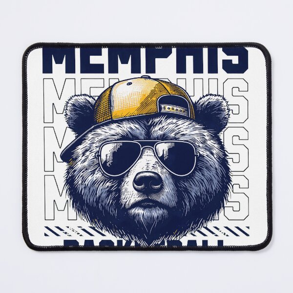 Item preview, Memphis Basketball Cool Bear Graphic Tee designed and sold by LisaTran96293.