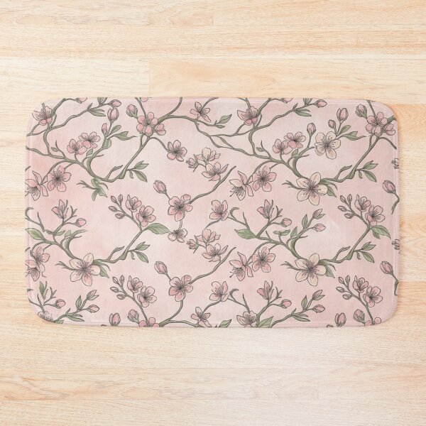 Item preview, Delicate Cherry Blossom Botanical Vintage Floral Pattern designed and sold by FashioonTrends.