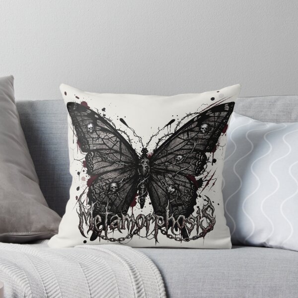 Item preview, Gothic Butterfly with Skulls designed and sold by Apes of Wrath.