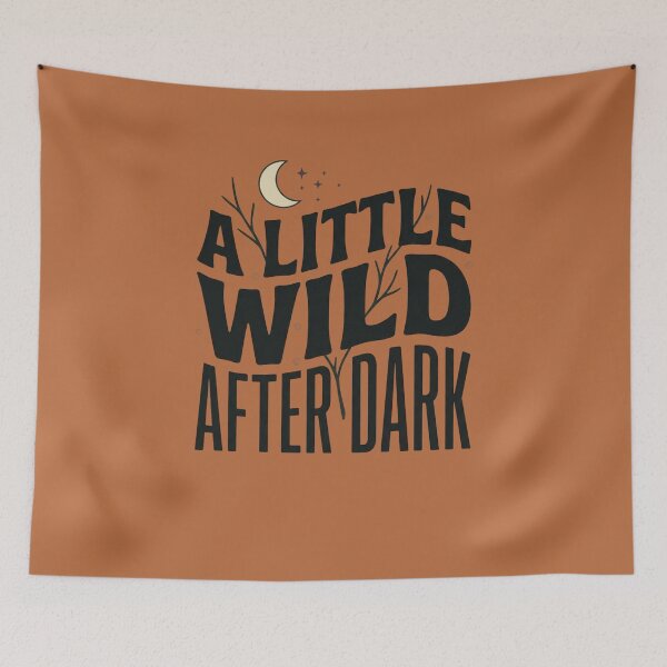 Item preview, A Little Wild After Dark Halloween designed and sold by Amr Darwish Graphic designer.