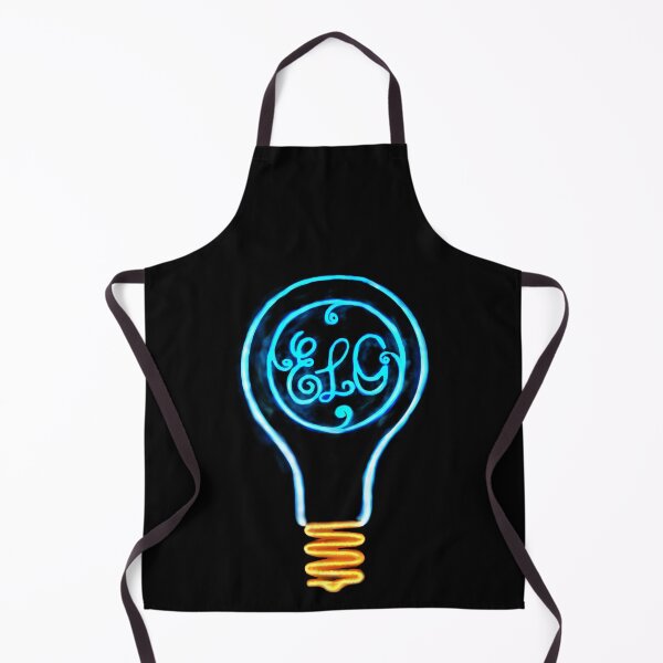 Item preview, Glowing Blue Light Bulb Outline Containing Band Monogram Against designed and sold by Yehya Adjina.