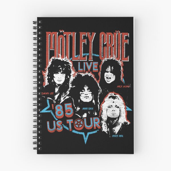 Item preview, Mötley Crüe 1985 Tour Live Collage Design designed and sold by Manuel Coffey.