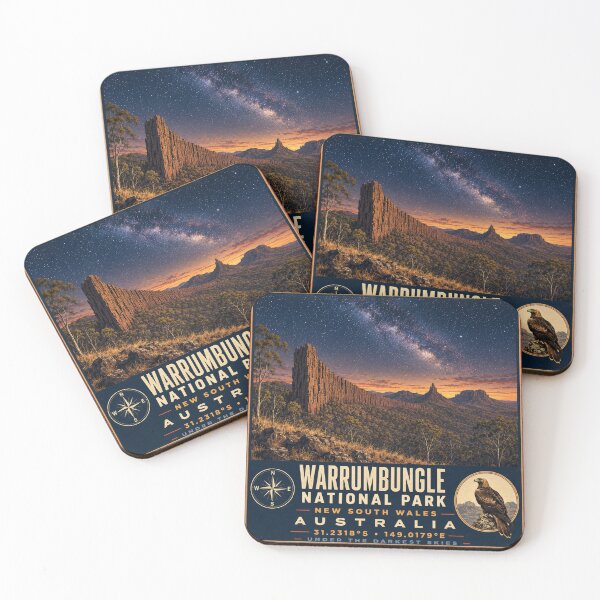 Item preview, Warrumbungle National Park Australia designed and sold by naturalsurvival.