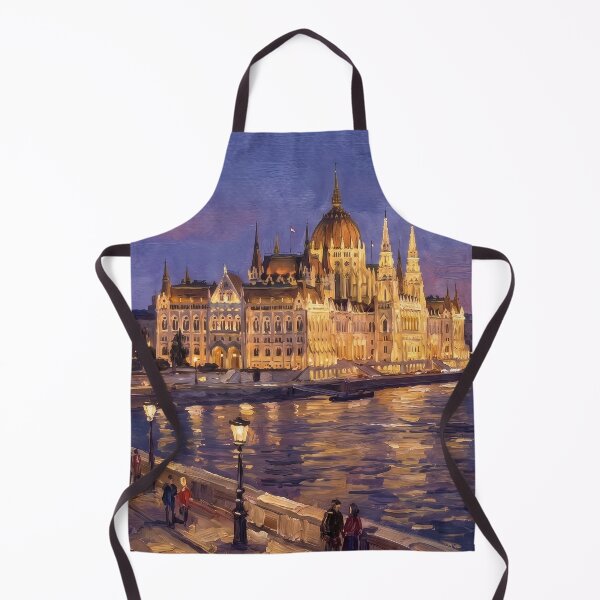 Item preview, Hungarian Parliament on the Danube designed and sold by RedPeaStudio.