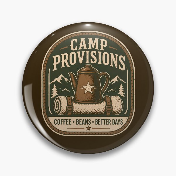 Item preview, Camp Provisions Coffee Patch designed and sold by agearb.