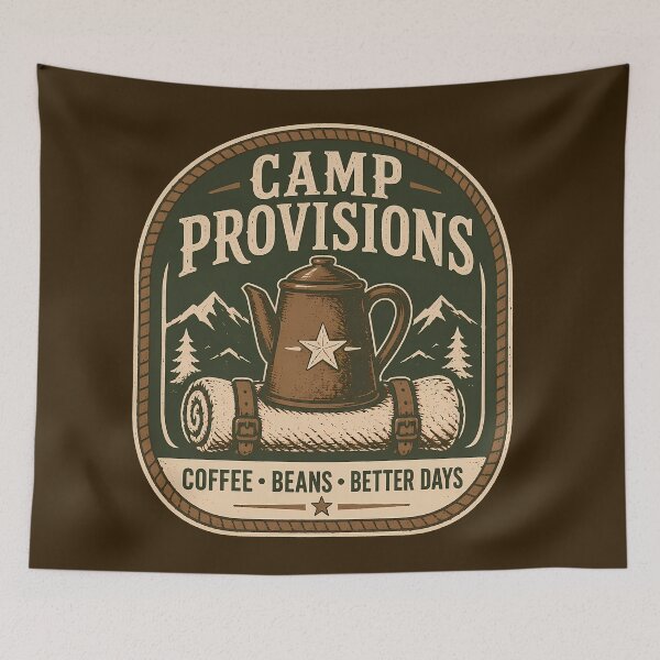 Item preview, Camp Provisions Coffee Patch designed and sold by agearb.