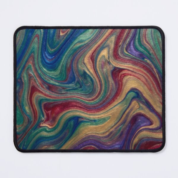 Item preview, Abstract Marble Swirl Fluid Art Painting designed and sold by ArtAmbience.