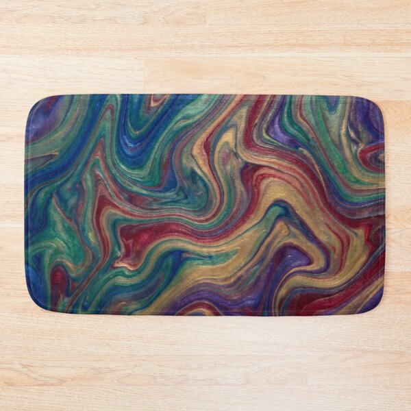 Item preview, Abstract Marble Swirl Fluid Art Painting designed and sold by ArtAmbience.