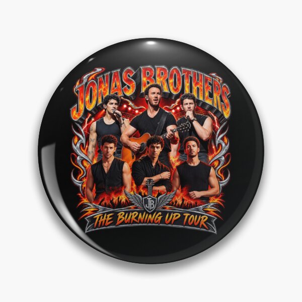 Item preview, Joe Kevin Nick Brothers Burning Up Tour 2026, Jonas Brothers Burning Up Tour designed and sold by RolinSichuqi.
