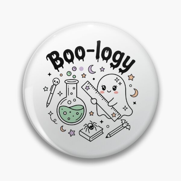 Item preview, Boo logy Spooky Subject Puns Science Ghost Math T-Shirt designed and sold by KreatoLab.
