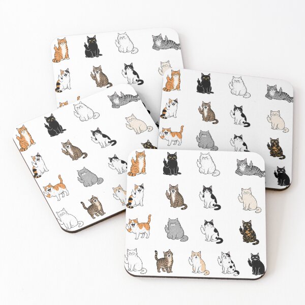 Item preview, Funny Cats Flipping the Bird Collection designed and sold by MonkiFlipp.