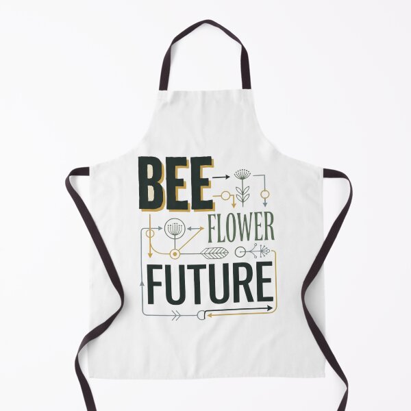 Item preview, Bee Flower Future Pollinator Design designed and sold by Amr Darwish Graphic designer.