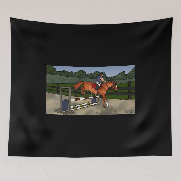 Item preview, Horse Jumping Rider Design designed and sold by J-Mindful.