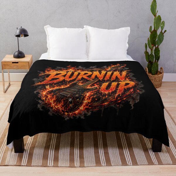 Item preview, Jonas-Brothers-Burnin' Up Electric Guitar In Flames Tour designed and sold by RolinSichuqi.