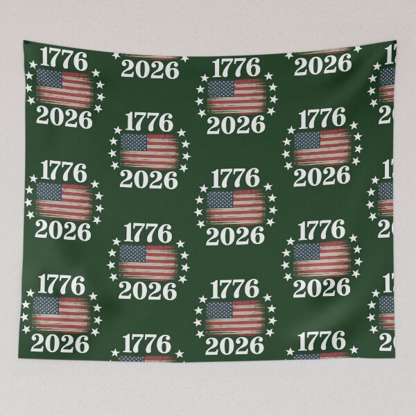Item preview, 1776 2026 Usa Flag 250Th Anniversary Usa Semiquincentennial 153 designed and sold by PetalPollenJewe.