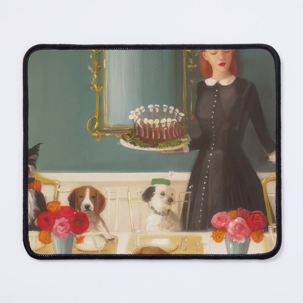 Item preview, Janet Hill – Vintage Whimsical Woman in an Enchanted Garden designed and sold by graydaysr.